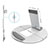 Flexible Tablet Stand Mount Holder Universal K16 for Apple iPad 10.2 (2020) Silver