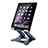 Flexible Tablet Stand Mount Holder Universal K18 for Apple iPad Pro 10.5 Dark Gray
