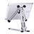 Flexible Tablet Stand Mount Holder Universal K19 for Apple iPad 10.2 (2019) Silver