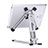 Flexible Tablet Stand Mount Holder Universal K19 for Apple iPad 10.2 (2020) Silver