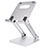 Flexible Tablet Stand Mount Holder Universal K20 for Apple iPad 10.2 (2019) Silver