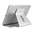 Flexible Tablet Stand Mount Holder Universal K21 for Apple iPad Air 4 10.9 (2020) Silver