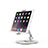 Flexible Tablet Stand Mount Holder Universal T02 for Apple iPad Pro 11 2022 White