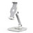 Flexible Tablet Stand Mount Holder Universal T07 for Apple iPad Pro 12.9 2022 White