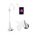 Flexible Tablet Stand Mount Holder Universal T29 for Huawei Honor WaterPlay 10.1 HDN-W09 White