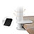 Flexible Tablet Stand Mount Holder Universal T30 for Apple iPad 4 White