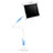 Flexible Tablet Stand Mount Holder Universal T41 for Apple iPad 10.2 (2020) Sky Blue