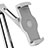 Flexible Tablet Stand Mount Holder Universal T43 for Apple iPad 10.2 (2019) Silver