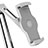 Flexible Tablet Stand Mount Holder Universal T43 for Huawei Mediapad T1 10 Pro T1-A21L T1-A23L Silver