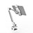 Flexible Tablet Stand Mount Holder Universal T43 for Huawei MediaPad T2 Pro 7.0 PLE-703L Silver