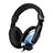 Foldable Sports Stereo Earphone Headset H53 Blue