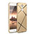 Hard Rigid Plastic Case Line Cover for Huawei Enjoy 6S Gold