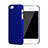 Hard Rigid Plastic Matte Finish Back Cover for Apple iPhone 5 Blue