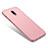 Hard Rigid Plastic Matte Finish Back Cover for Samsung Galaxy C7 (2017) Rose Gold