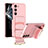 Hard Rigid Plastic Matte Finish Case Back Cover AC1 for Samsung Galaxy S21 Plus 5G Pink