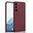 Hard Rigid Plastic Matte Finish Case Back Cover AC1 for Samsung Galaxy S22 5G Red