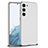 Hard Rigid Plastic Matte Finish Case Back Cover AC1 for Samsung Galaxy S22 5G Silver