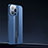 Hard Rigid Plastic Matte Finish Case Back Cover AT2 for Apple iPhone 15 Pro Max Blue