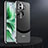 Hard Rigid Plastic Matte Finish Case Back Cover AT2 for Oppo Reno11 Pro 5G Black