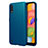 Hard Rigid Plastic Matte Finish Case Back Cover for Samsung Galaxy A01 SM-A015 Blue