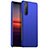 Hard Rigid Plastic Matte Finish Case Back Cover for Sony Xperia 1 III Blue