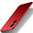 Hard Rigid Plastic Matte Finish Case Back Cover for Vivo iQOO U5 5G Red