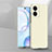 Hard Rigid Plastic Matte Finish Case Back Cover for Vivo iQOO Z7 5G White