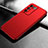 Hard Rigid Plastic Matte Finish Case Back Cover for Vivo V27e 5G Red