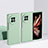 Hard Rigid Plastic Matte Finish Case Back Cover for Vivo X Fold Plus Matcha Green
