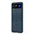 Hard Rigid Plastic Matte Finish Case Back Cover H03 for Samsung Galaxy Z Flip4 5G Navy Blue