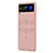Hard Rigid Plastic Matte Finish Case Back Cover H03 for Samsung Galaxy Z Flip4 5G Rose Gold