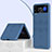 Hard Rigid Plastic Matte Finish Case Back Cover H04 for Samsung Galaxy Z Flip4 5G Blue