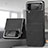 Hard Rigid Plastic Matte Finish Case Back Cover H05 for Samsung Galaxy Z Flip3 5G