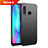 Hard Rigid Plastic Matte Finish Case Back Cover M01 for Huawei Nova 4 Black