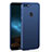 Hard Rigid Plastic Matte Finish Case Back Cover M01 for Huawei Y7 (2018) Blue