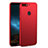 Hard Rigid Plastic Matte Finish Case Back Cover M01 for Huawei Y7 (2018) Red