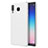 Hard Rigid Plastic Matte Finish Case Back Cover M01 for Samsung Galaxy A8 Star White