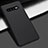 Hard Rigid Plastic Matte Finish Case Back Cover M01 for Samsung Galaxy S10 Plus Black