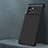 Hard Rigid Plastic Matte Finish Case Back Cover M01 for Vivo iQOO 9 5G Black