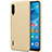 Hard Rigid Plastic Matte Finish Case Back Cover M01 for Xiaomi Mi A3 Gold