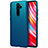 Hard Rigid Plastic Matte Finish Case Back Cover M01 for Xiaomi Redmi Note 8 Pro Blue