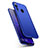 Hard Rigid Plastic Matte Finish Case Back Cover M02 for Huawei Nova 4 Blue