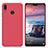 Hard Rigid Plastic Matte Finish Case Back Cover M02 for Huawei Y9 (2019) Red