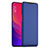 Hard Rigid Plastic Matte Finish Case Back Cover M02 for Oppo Find X Blue