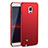 Hard Rigid Plastic Matte Finish Case Back Cover M02 for Samsung Galaxy Note 4 Duos N9100 Dual SIM Red