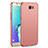 Hard Rigid Plastic Matte Finish Case Back Cover M03 for Samsung Galaxy S6 Edge SM-G925 Rose Gold