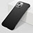 Hard Rigid Plastic Matte Finish Case Back Cover M04 for Apple iPhone 13 Black