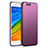 Hard Rigid Plastic Matte Finish Case Back Cover M05 for Xiaomi Mi 6 Purple