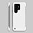 Hard Rigid Plastic Matte Finish Case Back Cover M06 for Samsung Galaxy S24 Ultra 5G White