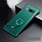 Hard Rigid Plastic Matte Finish Case Back Cover P01 for Samsung Galaxy S10 Plus Cyan